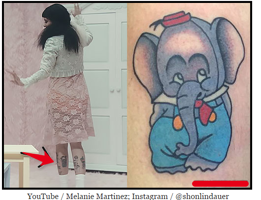 что символизуют татуировки мелани мартинес