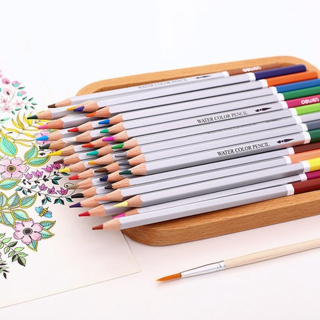 Что такое акварельные карандаши, как ими рисовать?