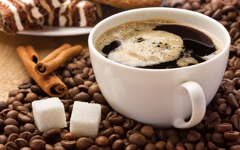 сколько калорий кофе с молоком без сахара