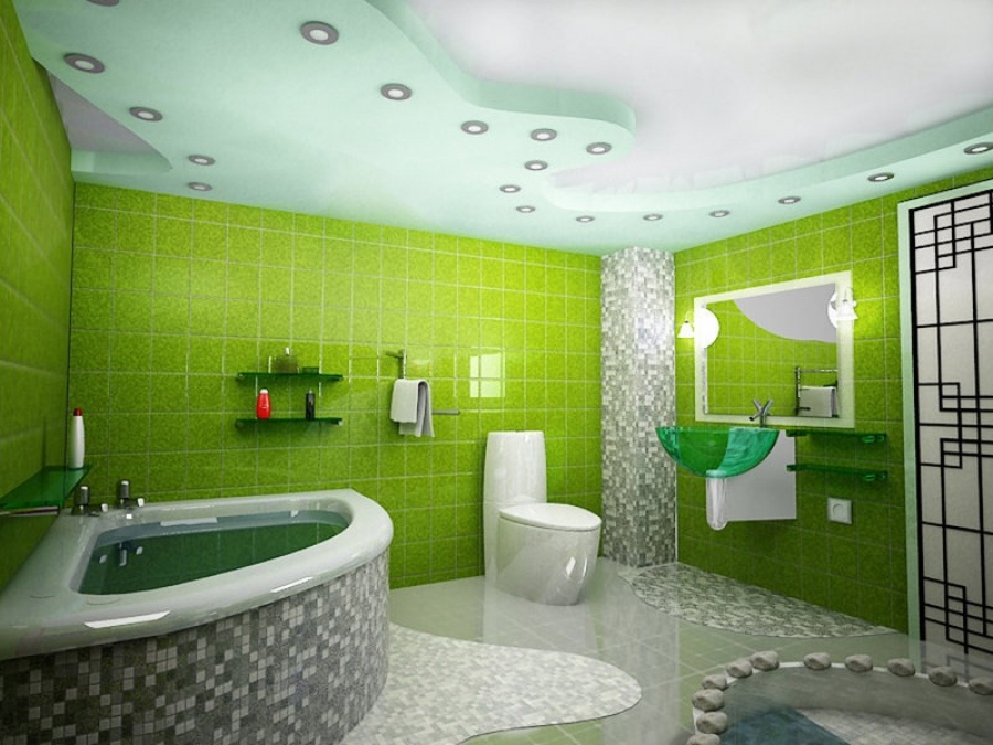 Современные ванные комнаты