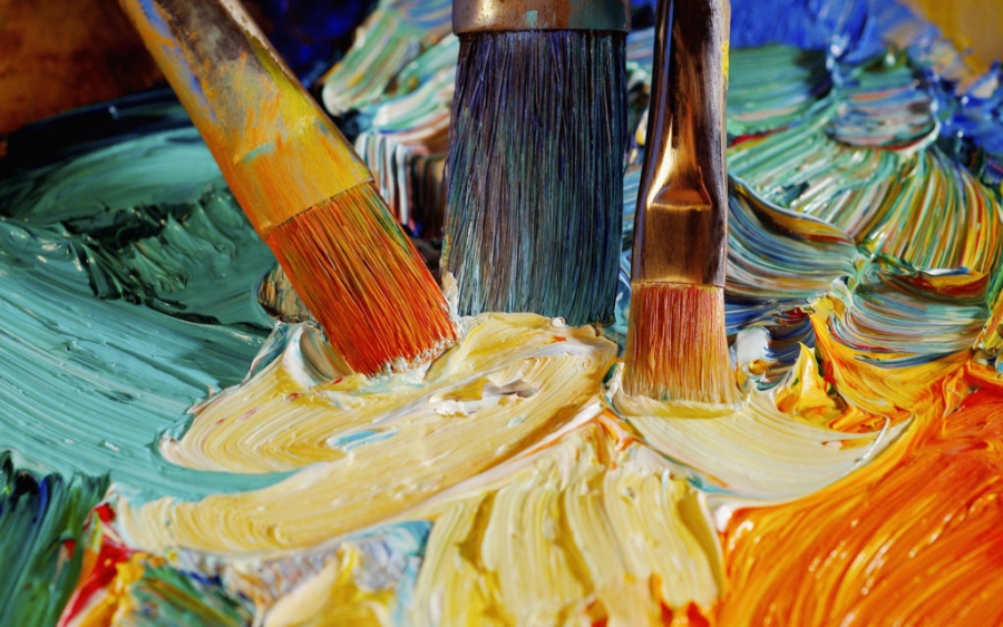 Чем рисует художник акварелью клеем гуашью пастелью
