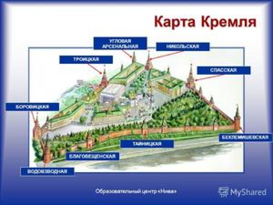 Кремль карта метро