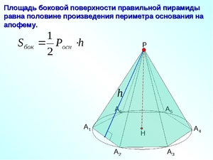 формула площади грани треугольной пирамиды