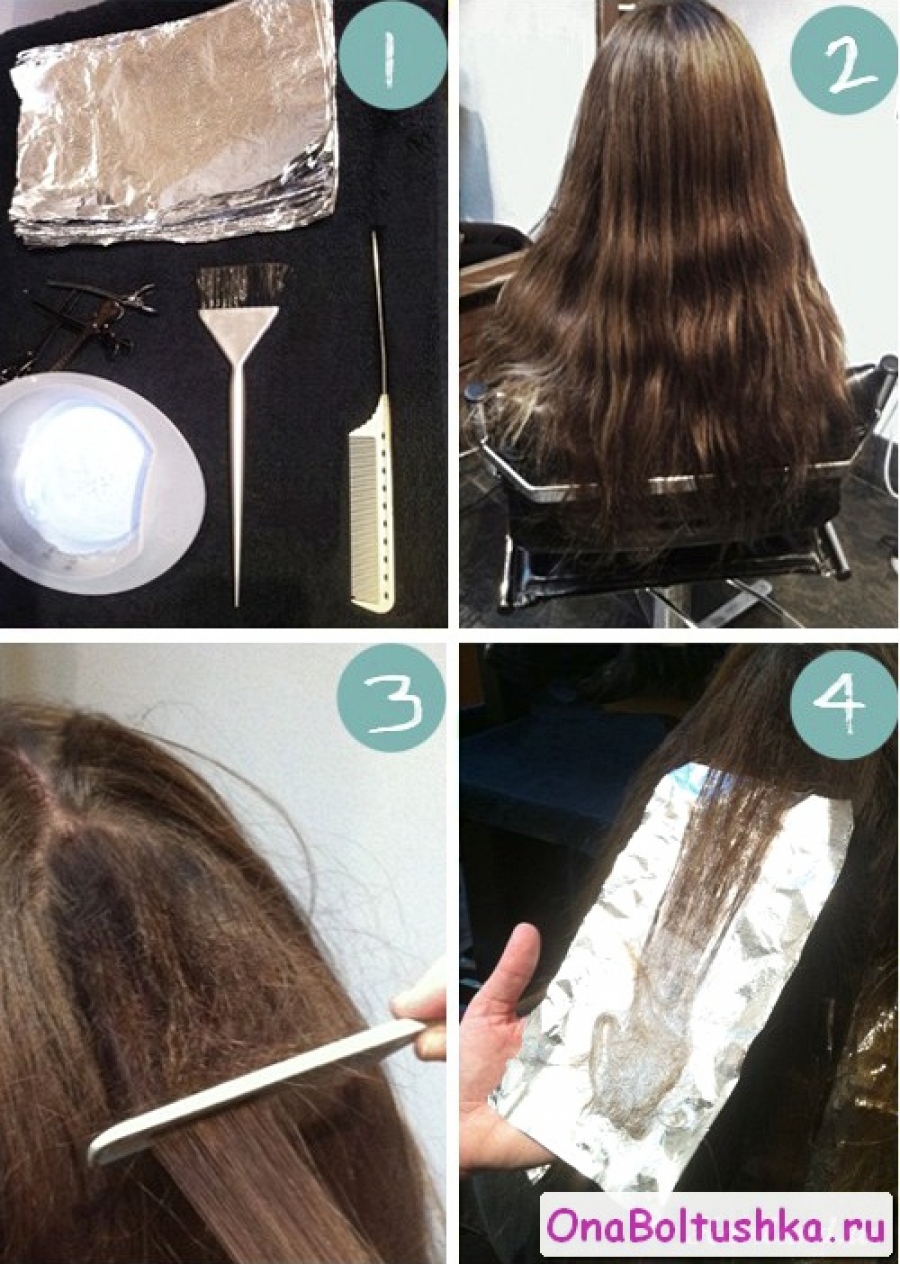Как правильно в домашних условиях покрасить длинные волосы в домашних условиях