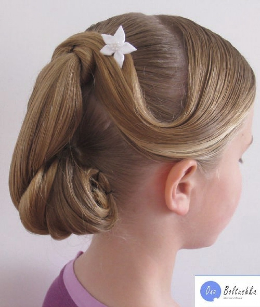 Прически вечерние детские. Фото и как делать поэтапно